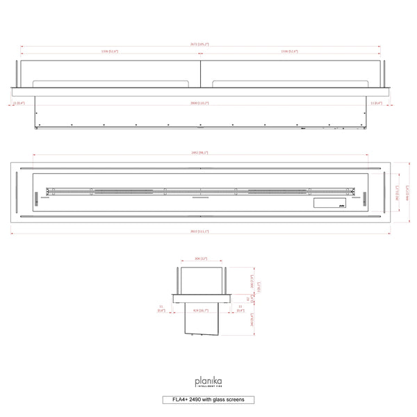 Perfil de instalación 2490 - FLA4/FLA4+