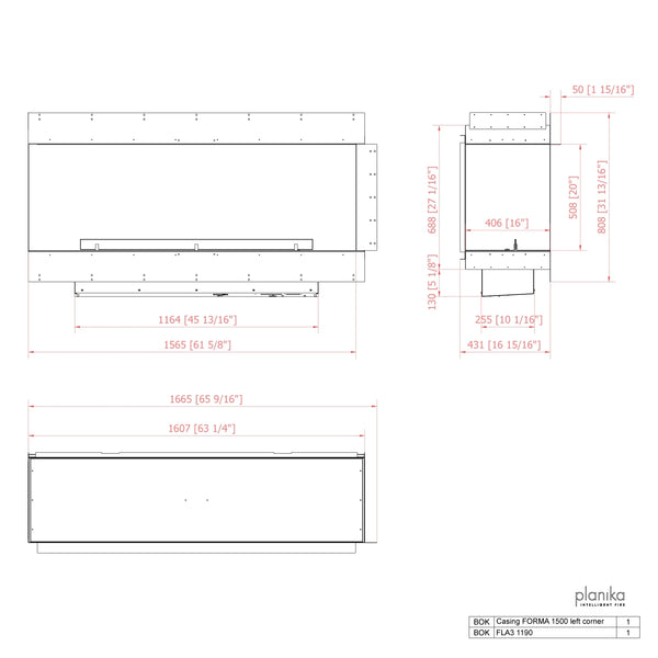 Forma 1500 Left Corner