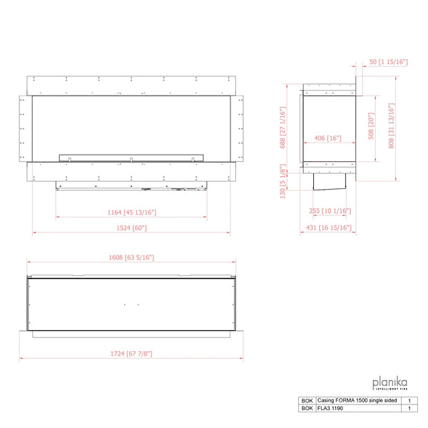 Forma 1500 Single-sided Front