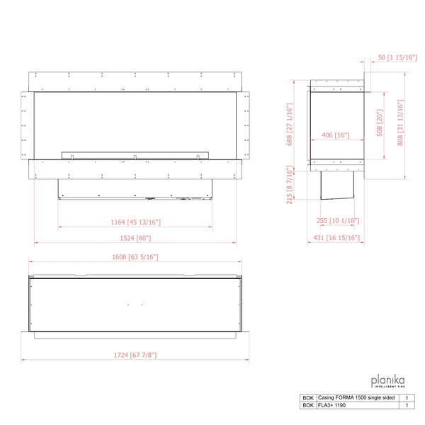 Forma 1500 Single-sided Front