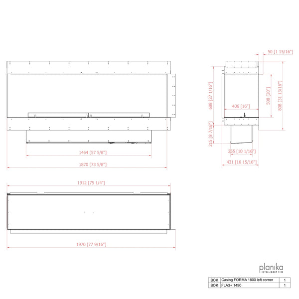 Forma 1800 Left Corner