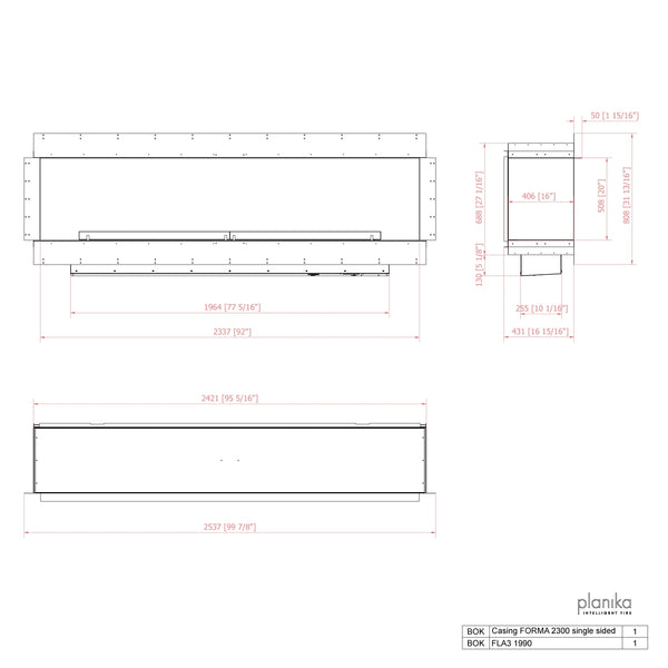 Forma 2300 Single-sided Front