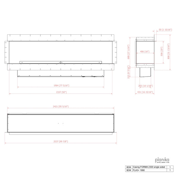Forma 2300 Single-sided Front