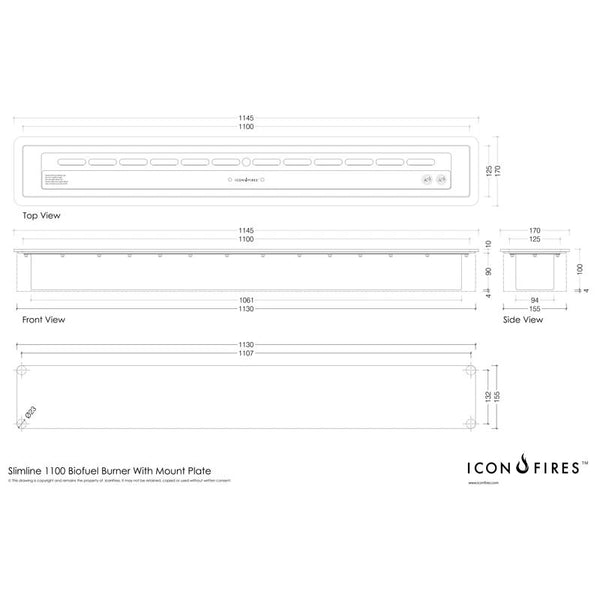 Slimline - 110 cm