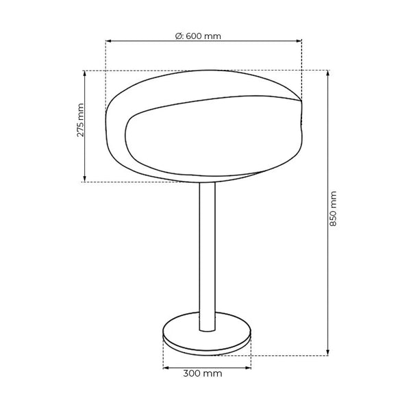 Oxid Pedestal UFO-60