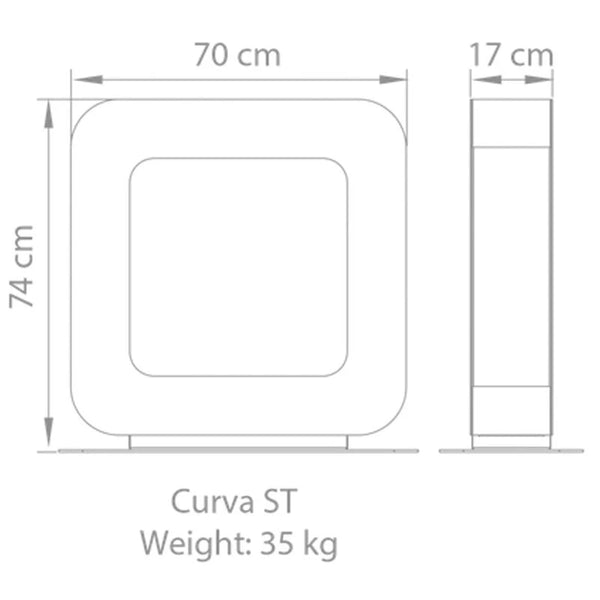 Safretti Curva ST - blanco