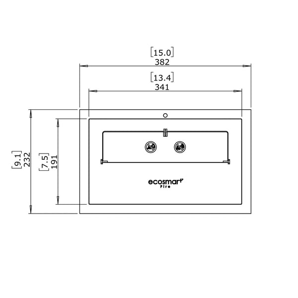 XS340 Bioethanol Burner