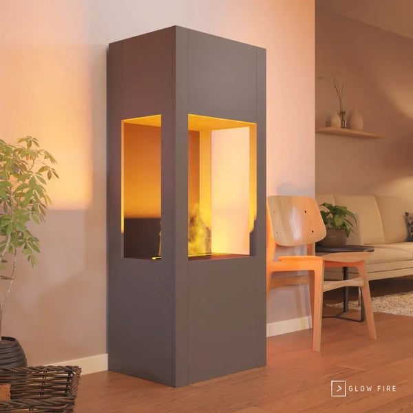 Chimenea híbrida Böll – Gris