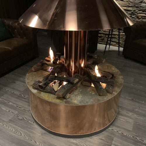 Troncos cerámicos para decorar chimeneas de bioetanol