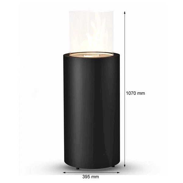 Planika Totem - Chimenea bioetanol exterior