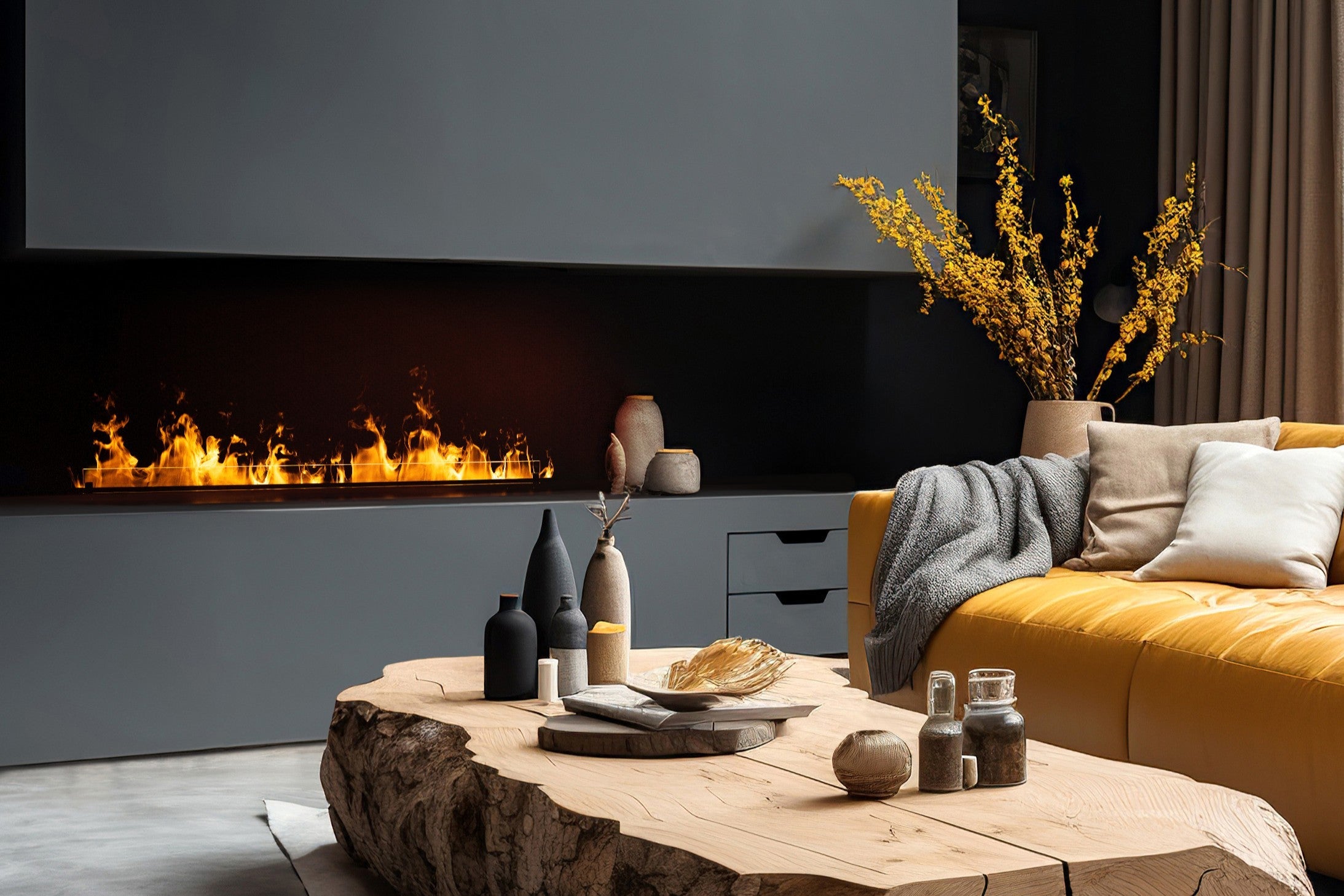 Planika Water Vapour Fireplace
