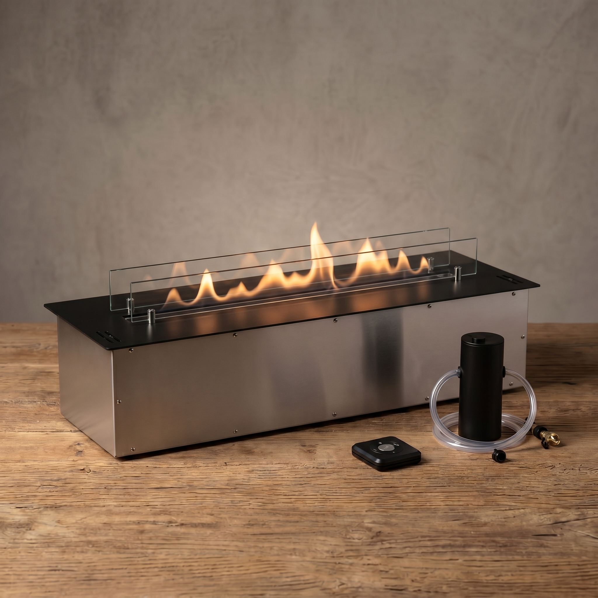 Remote Controlled Bioethanol Burner