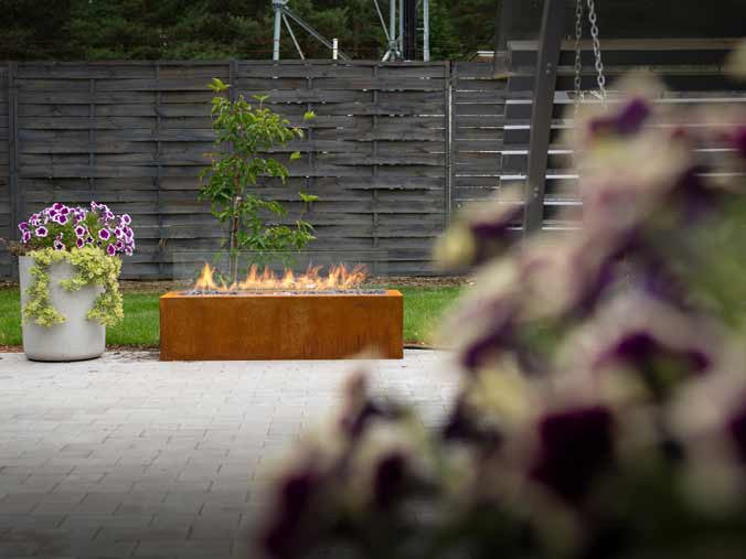 Planika Outdoor Gas Fireplaces