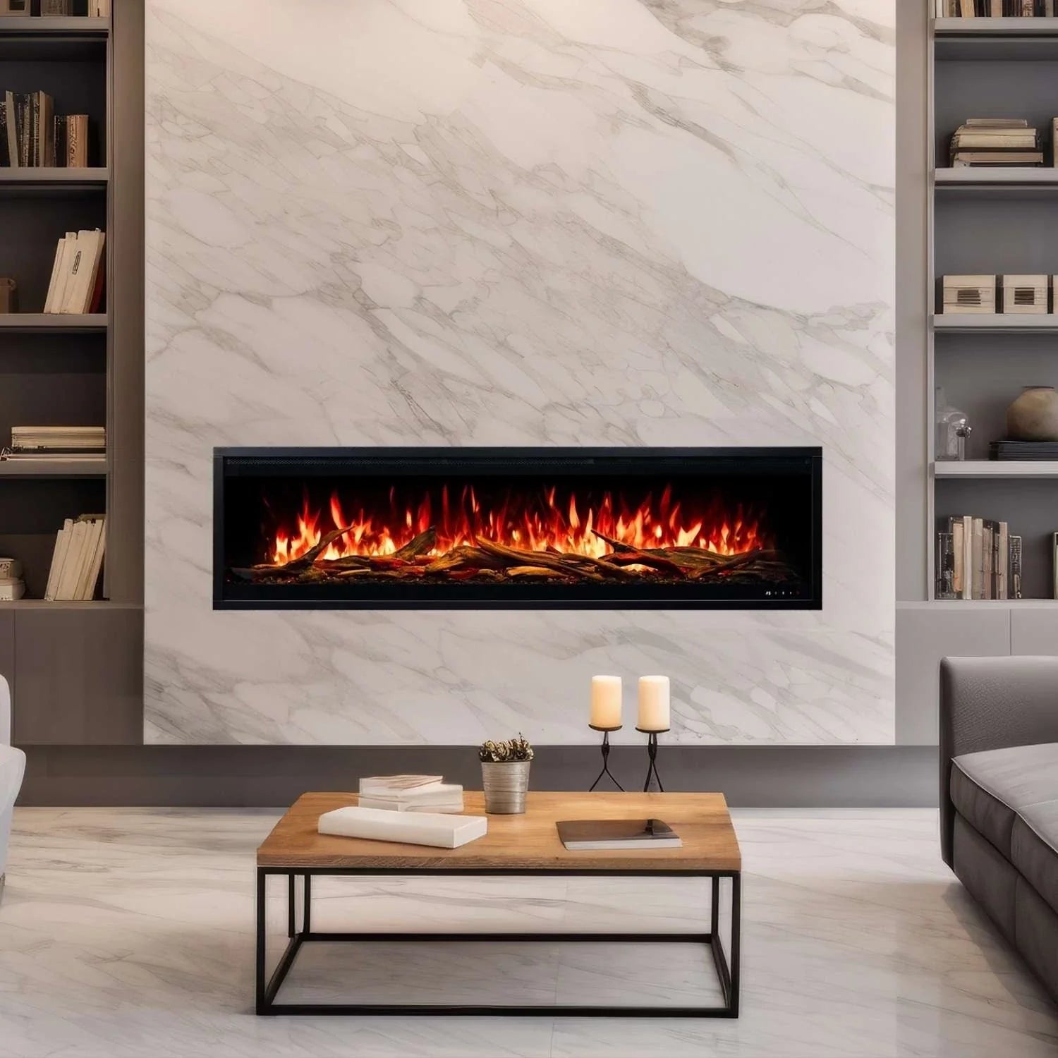 3D Electric Fireplace