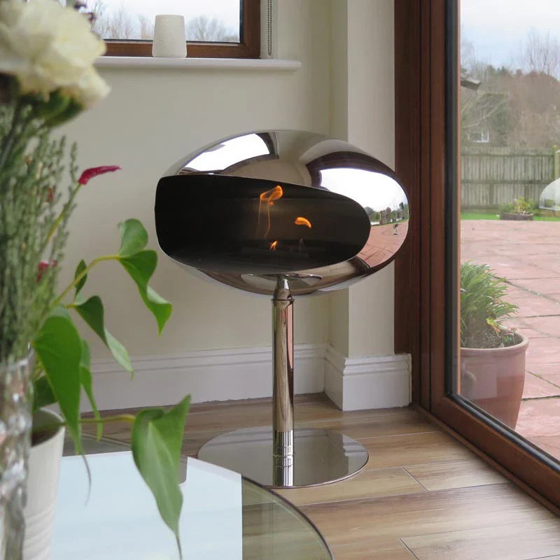 Oval Bioethanol Fireplace