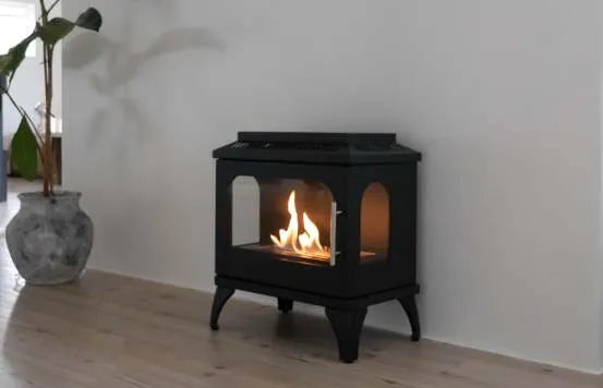 Safe Bioethanol Fireplaces with Doors