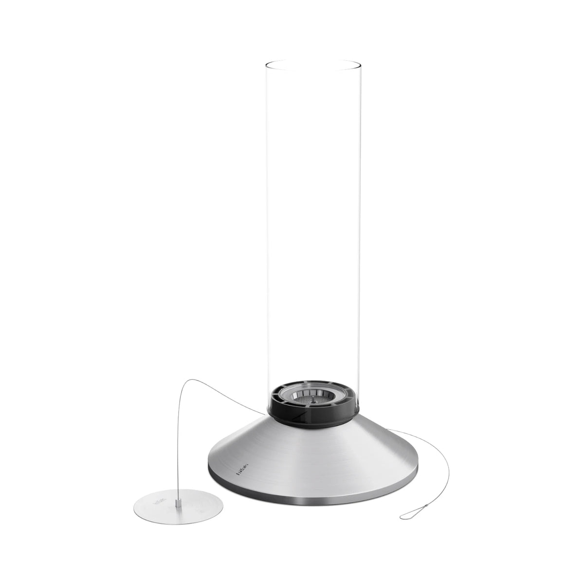 Chimenea de sobremesa SPIN X 1200 - Plata