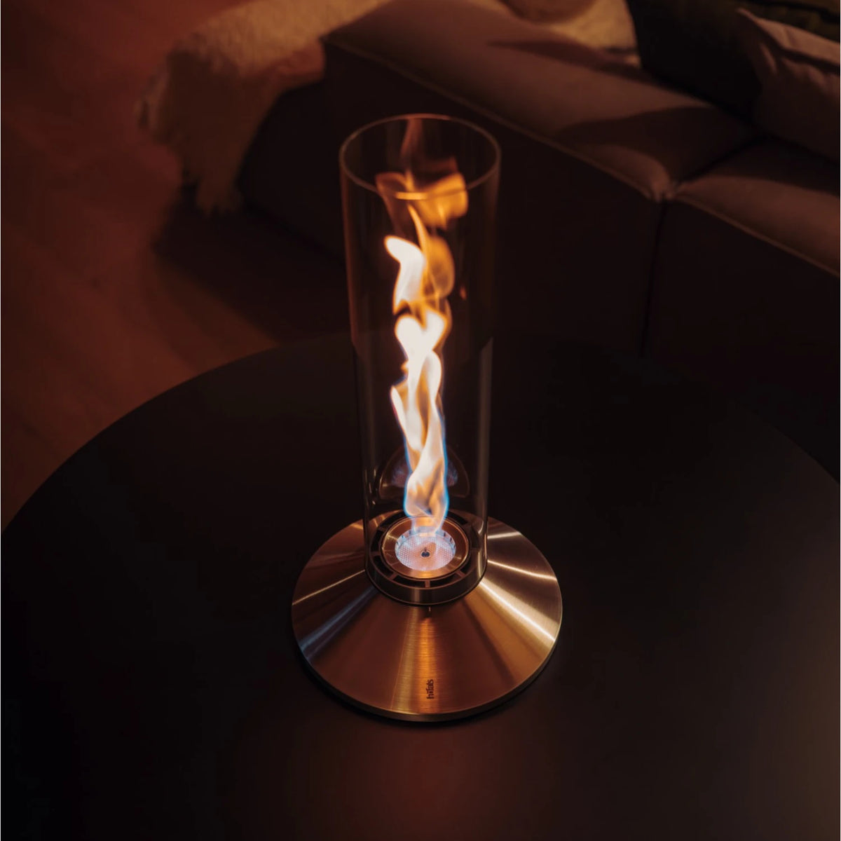 Chimenea de sobremesa SPIN X 1200 - Plata