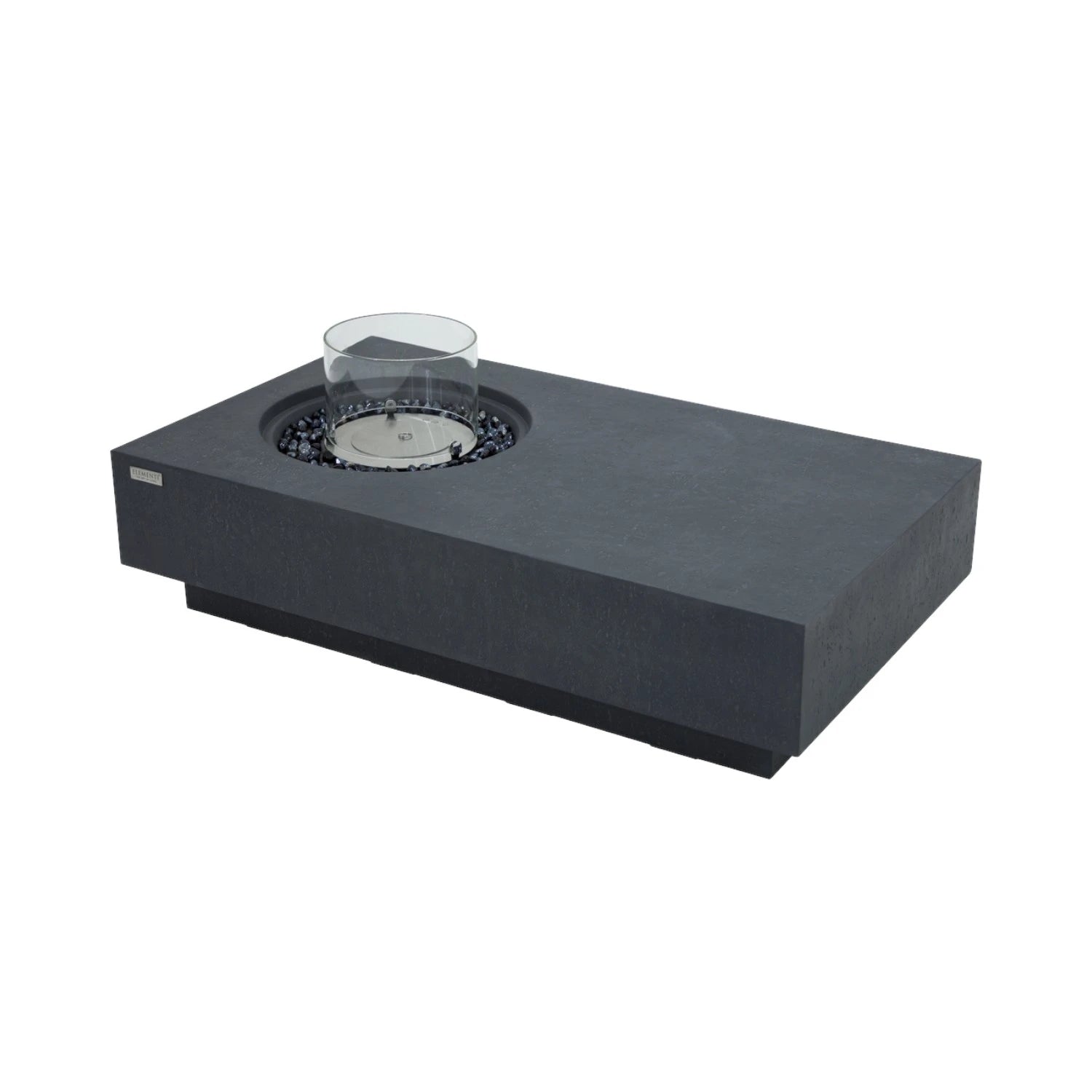 Metropolis Mesa de Bioetanol – Negro Pizarra