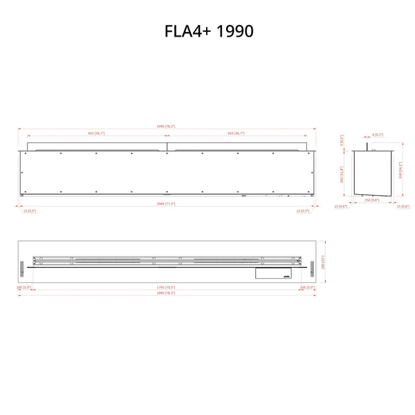 FLA4+ 1990 - Quemador automático de bioetanol