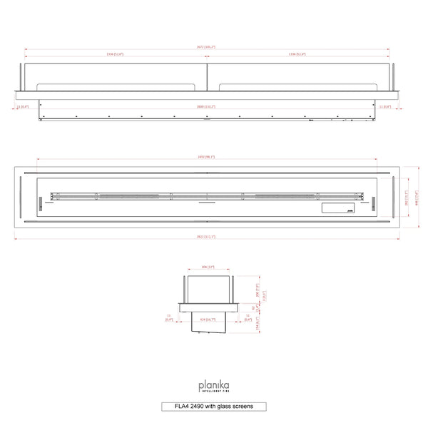 Perfil de instalación 2490 - FLA4/FLA4+