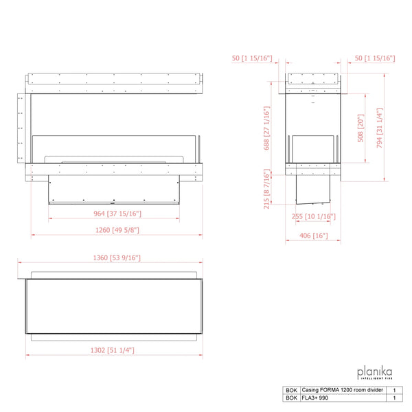 Forma Room Divider 1200