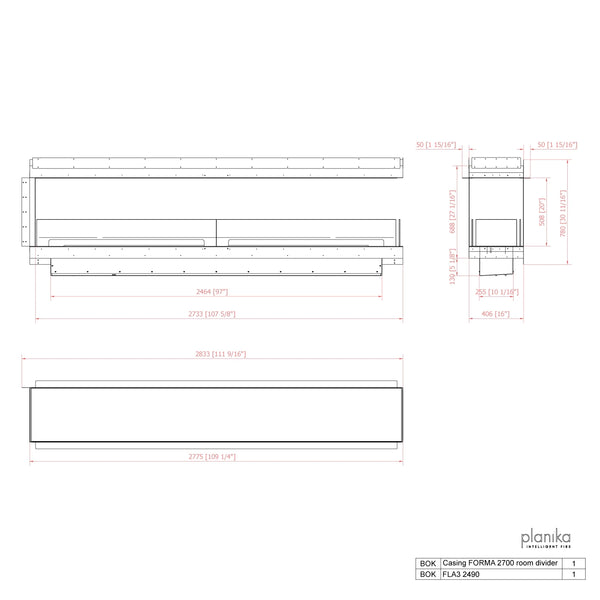 Forma Room Divider 2700