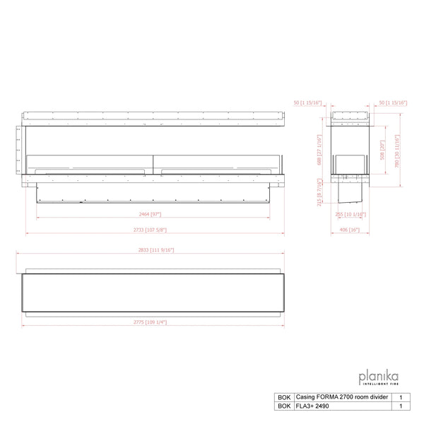 Forma Room Divider 2700