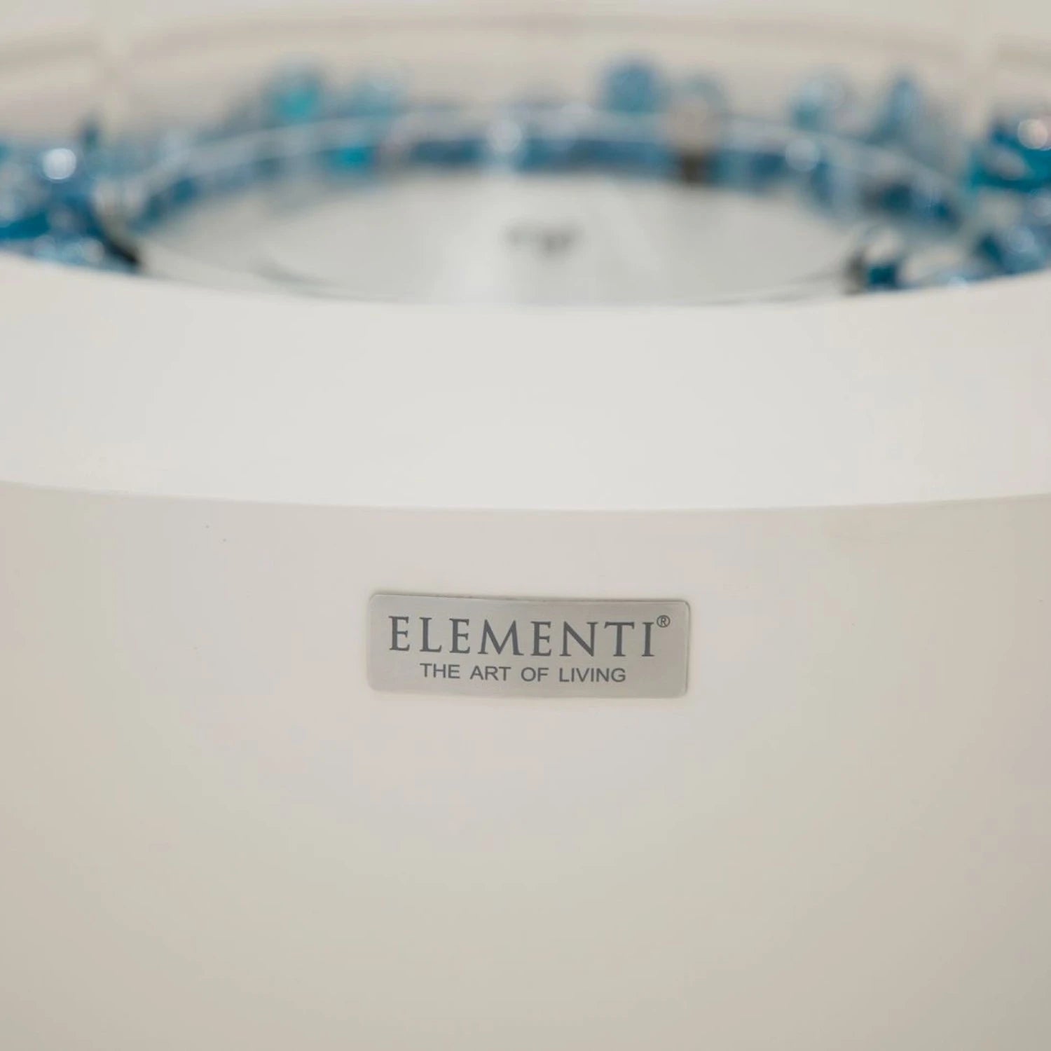 ROCA Mesa de Bioetanol – Blanco Crema