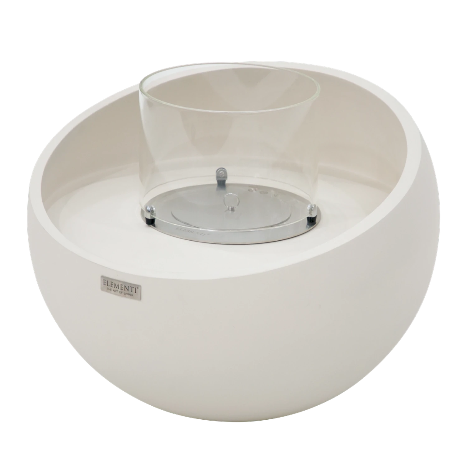 FIRENZE Cuenco de Bioetanol – Blanco Crema