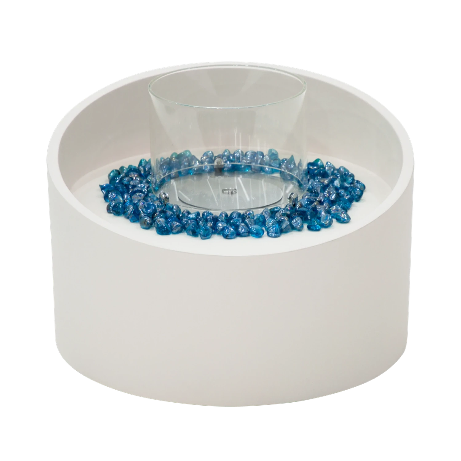 TORRE Columna de Bioetanol – Blanco Crema
