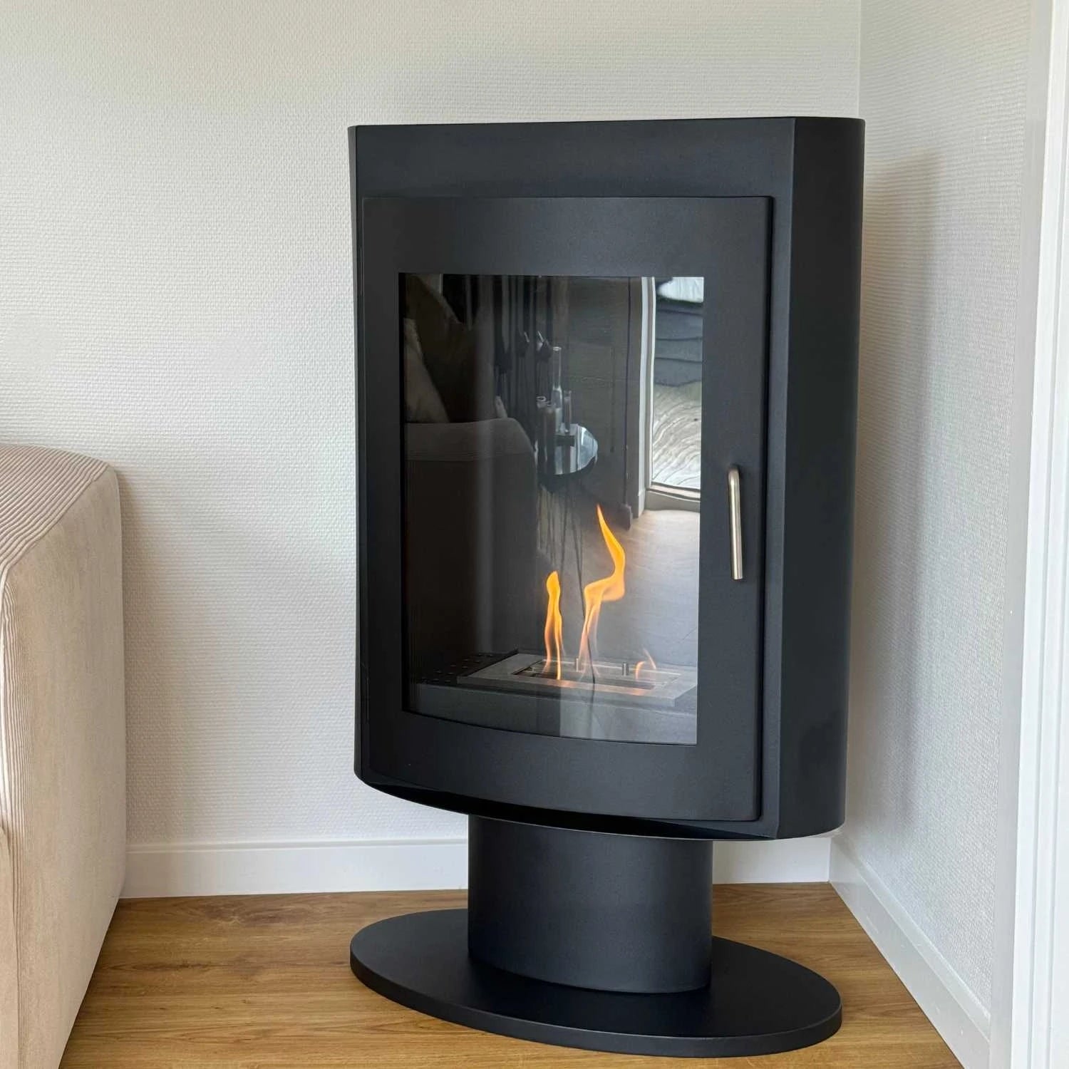Trenton - Chimenea de bioetanol de pie