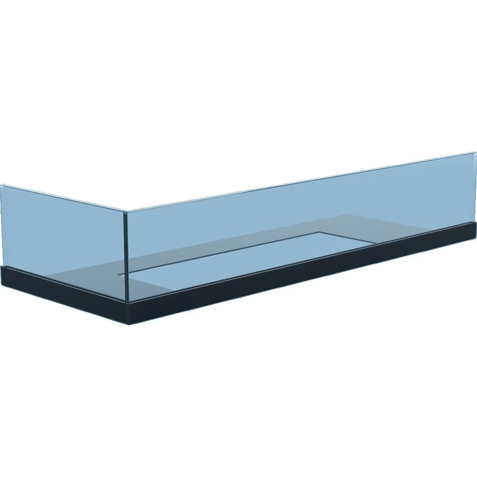 Vidrio para chimenea - 60 cm izquierda