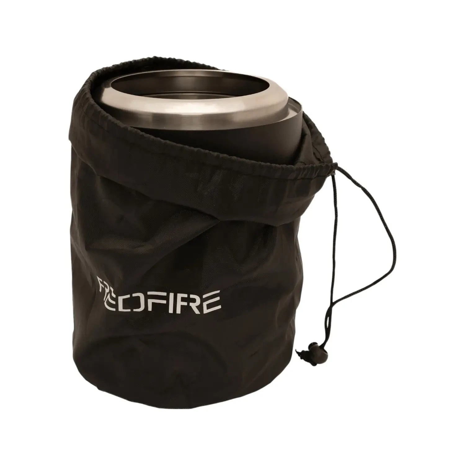 Volcano Pellet Brasero de Mesa Mediano – Acero Inoxidable Negro Mate