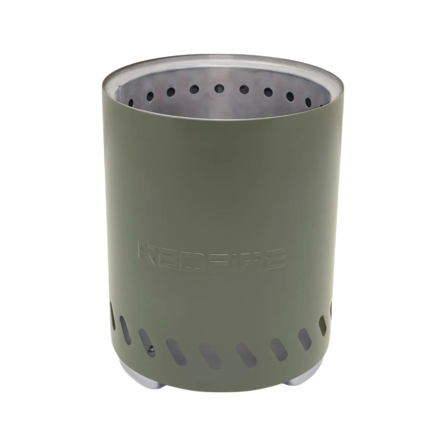 Volcano - Chimenea Pellet de Mesa - Verde Oliva