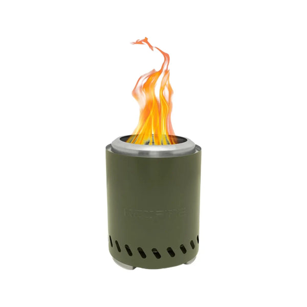 Volcano - Chimenea Pellet de Mesa - Verde Oliva