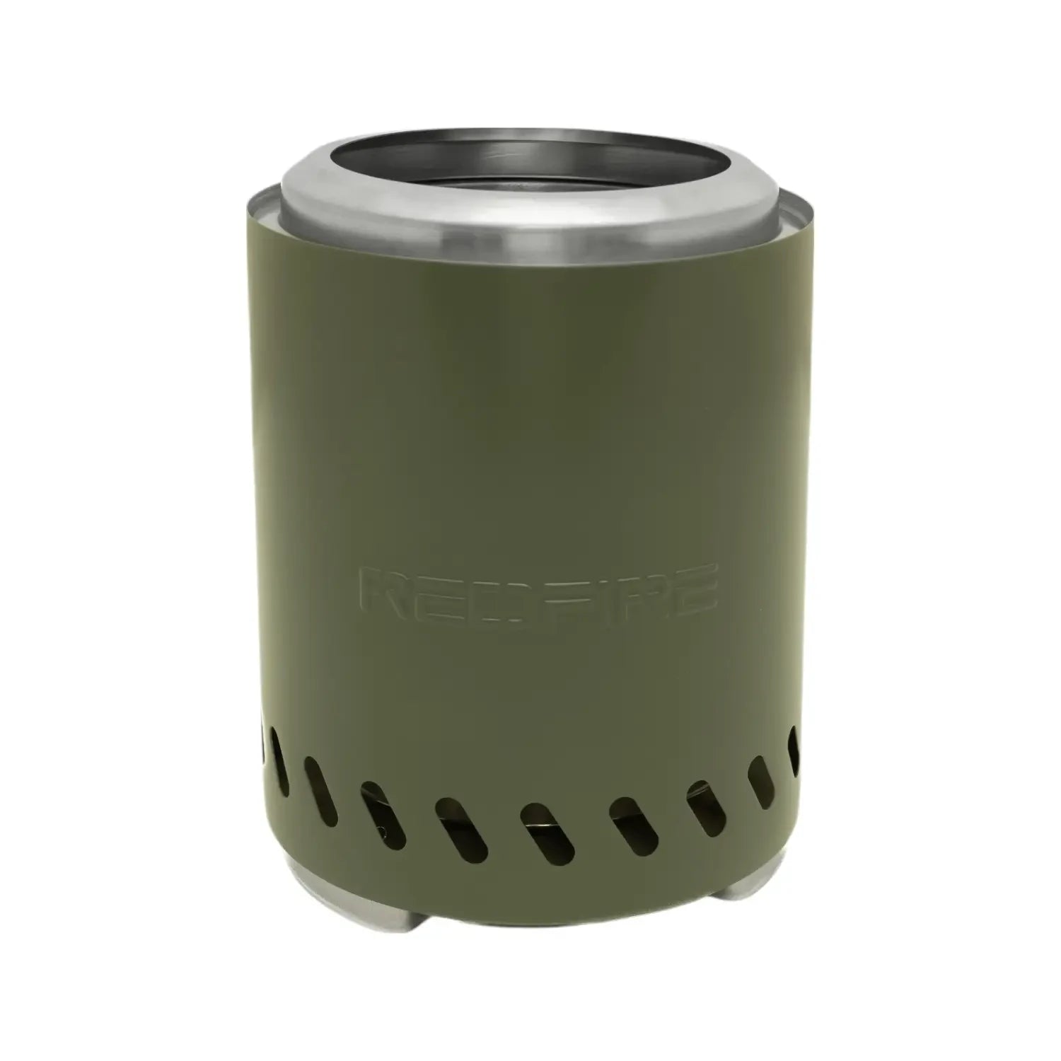 Volcano - Chimenea Pellet de Mesa - Verde Oliva