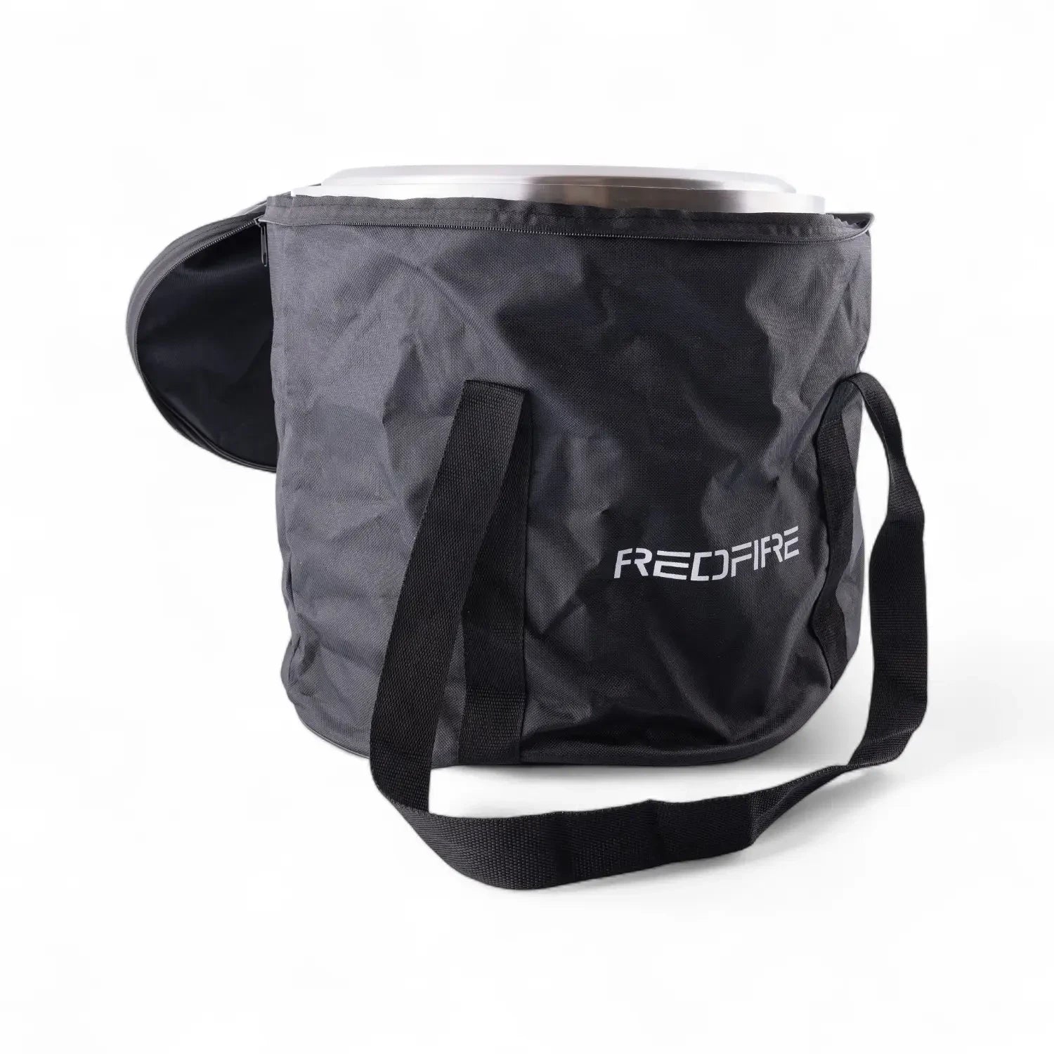 Brasero de pellets Volcano grande – Negro mate