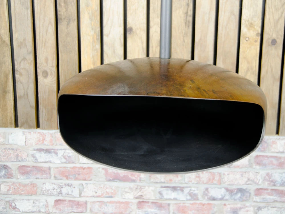 Hein and Haugaard Oxide UFO-50 ceiling-mounted bio fireplace