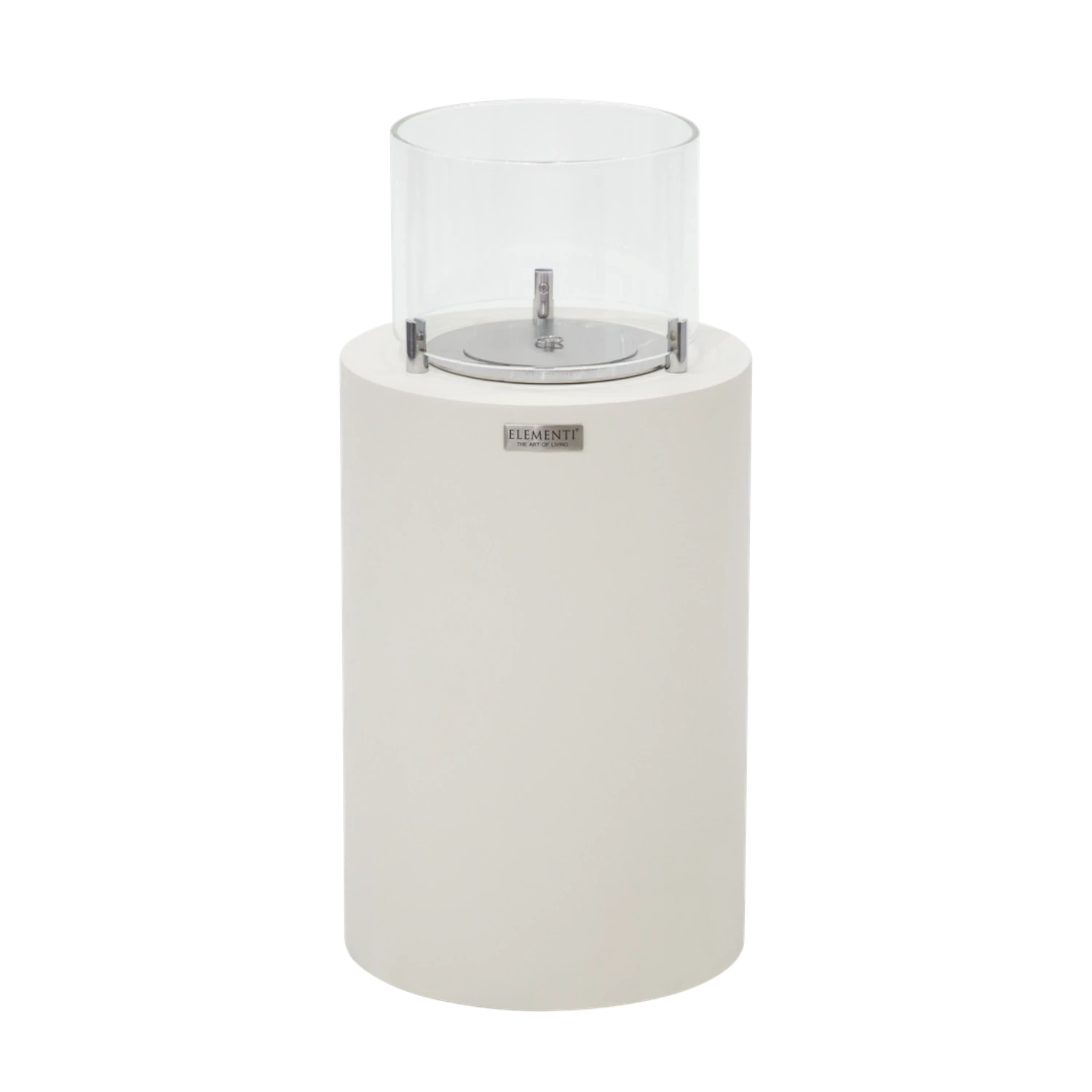 BOSTON Chimenea de Bioetanol – Blanco Crema