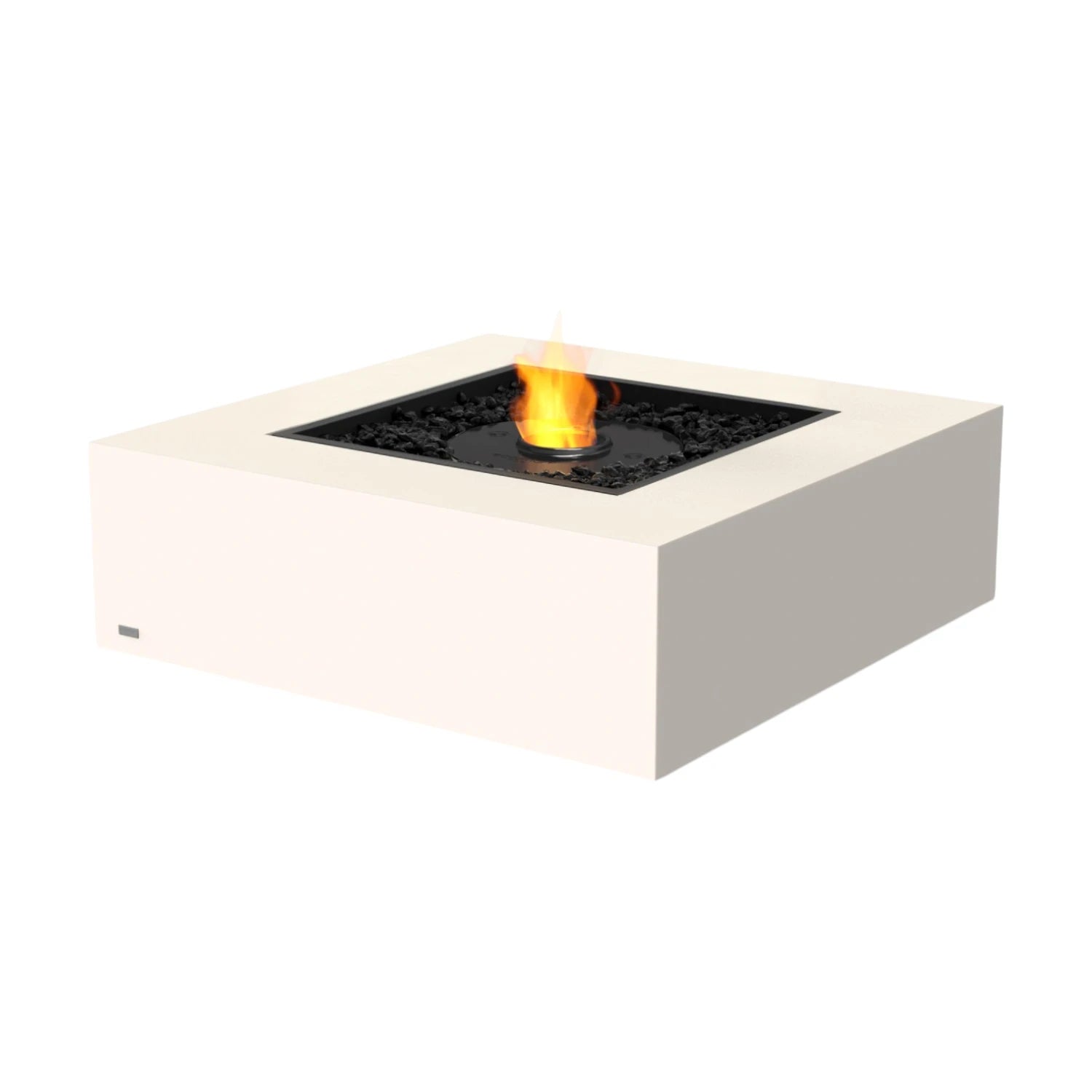 Base 40 - Pozo de fuego de bioetanol color hueso