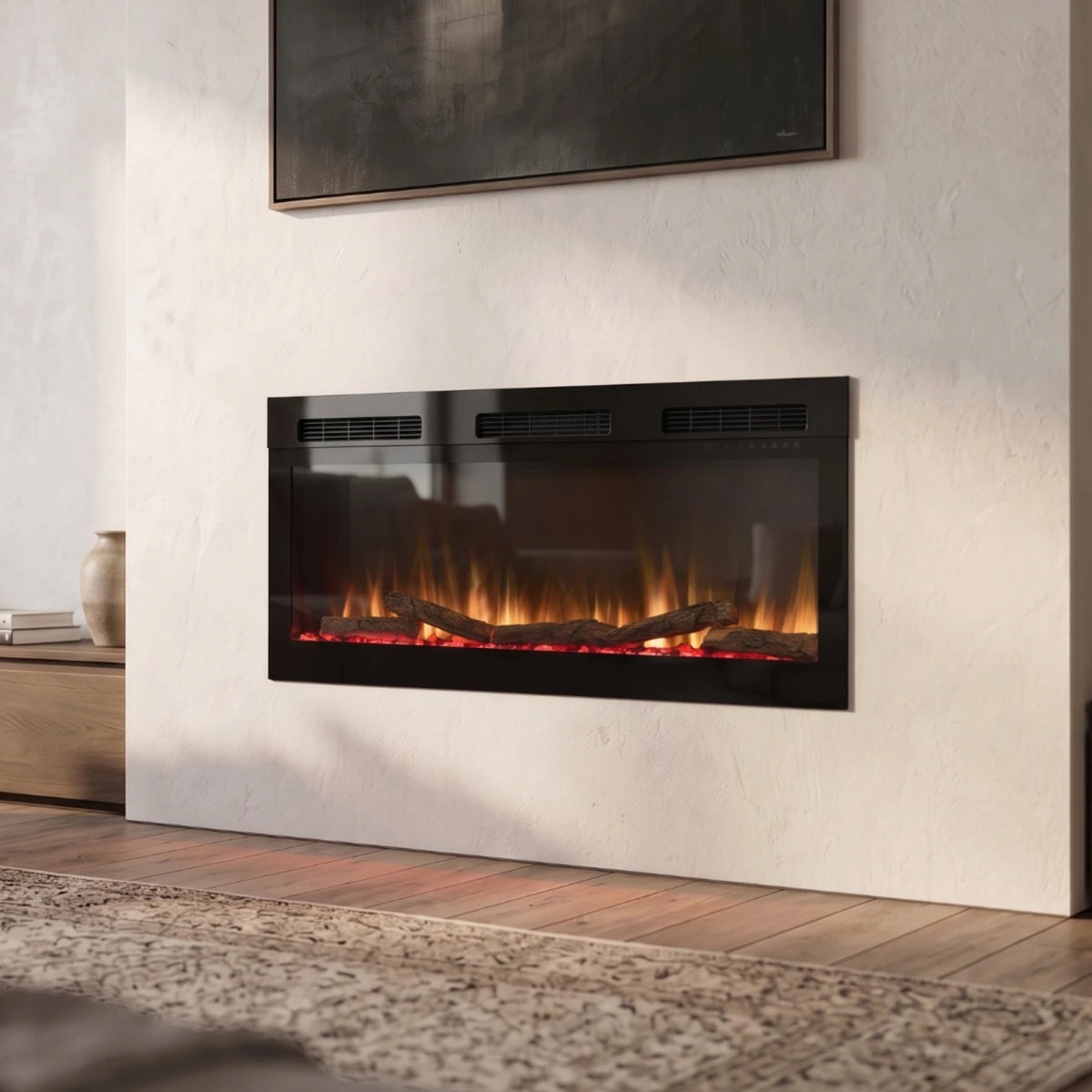 Chimenea eléctrica Sense 50 - Empotrada o de pared