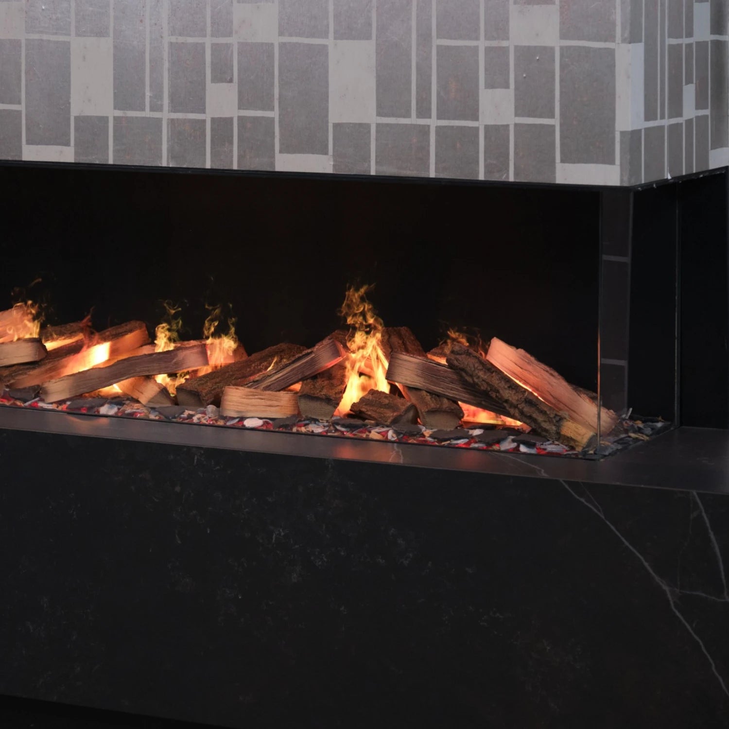 e-MatriX 1300-400 III - Chimenea de vapor de agua