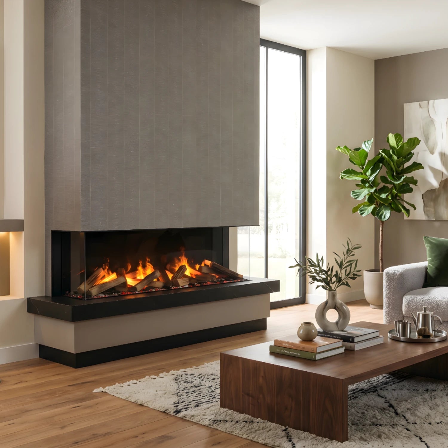 e-MatriX 1300-400 III - Chimenea de vapor de agua