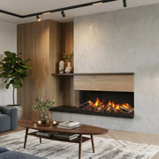 e-MatriX 1300-400 II-L - Chimenea de vapor de agua empotrada en esquina
