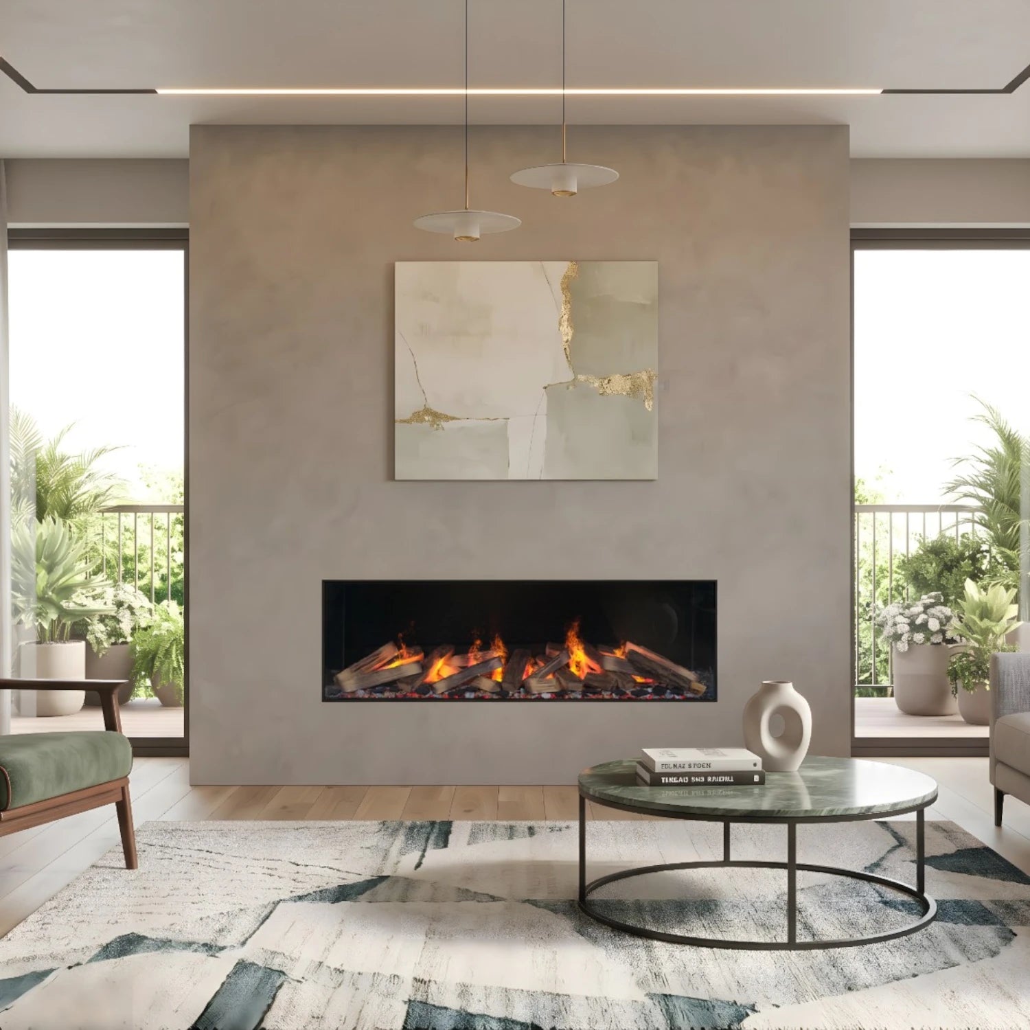 e-MatriX 1300-400 I - Chimenea de vapor de agua