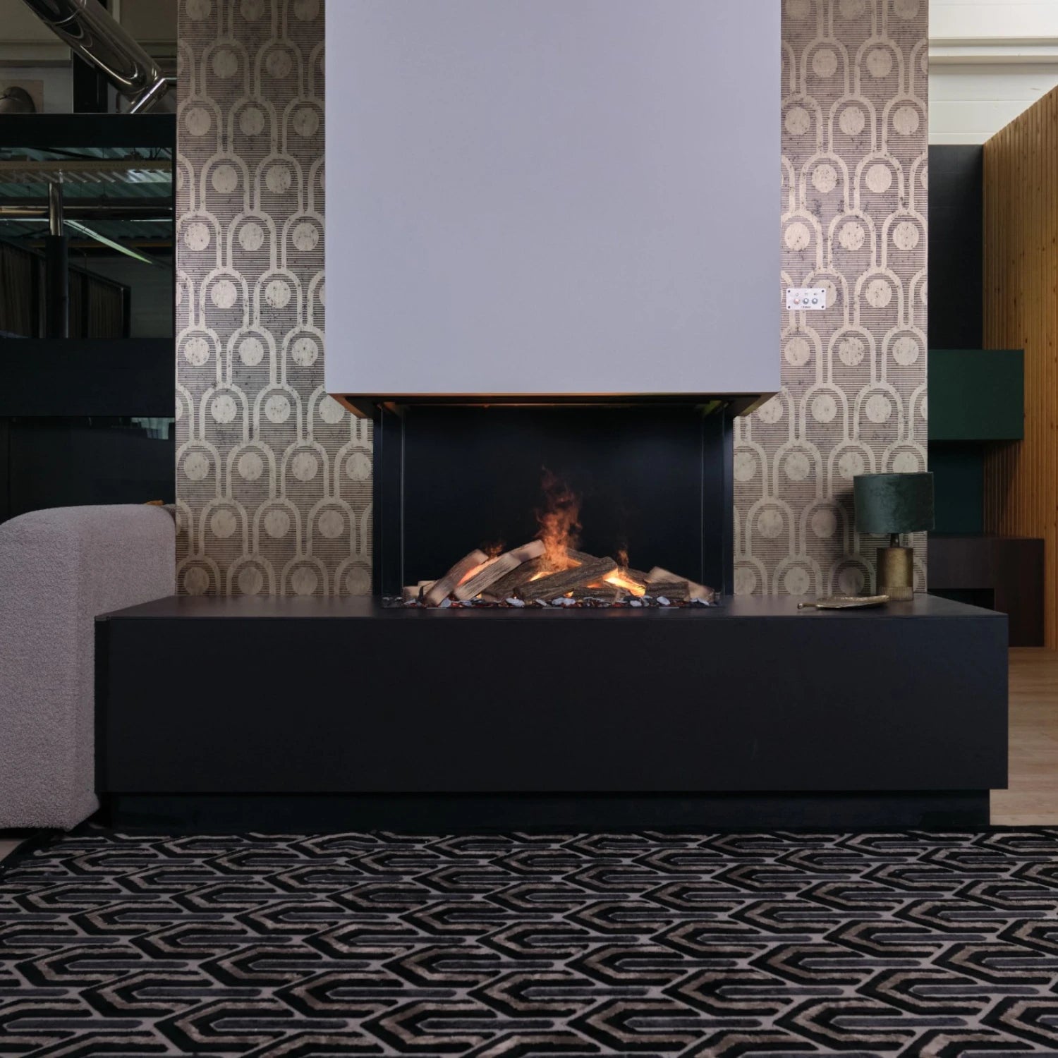 e-MatriX 800-500 III - Chimenea de vapor de agua