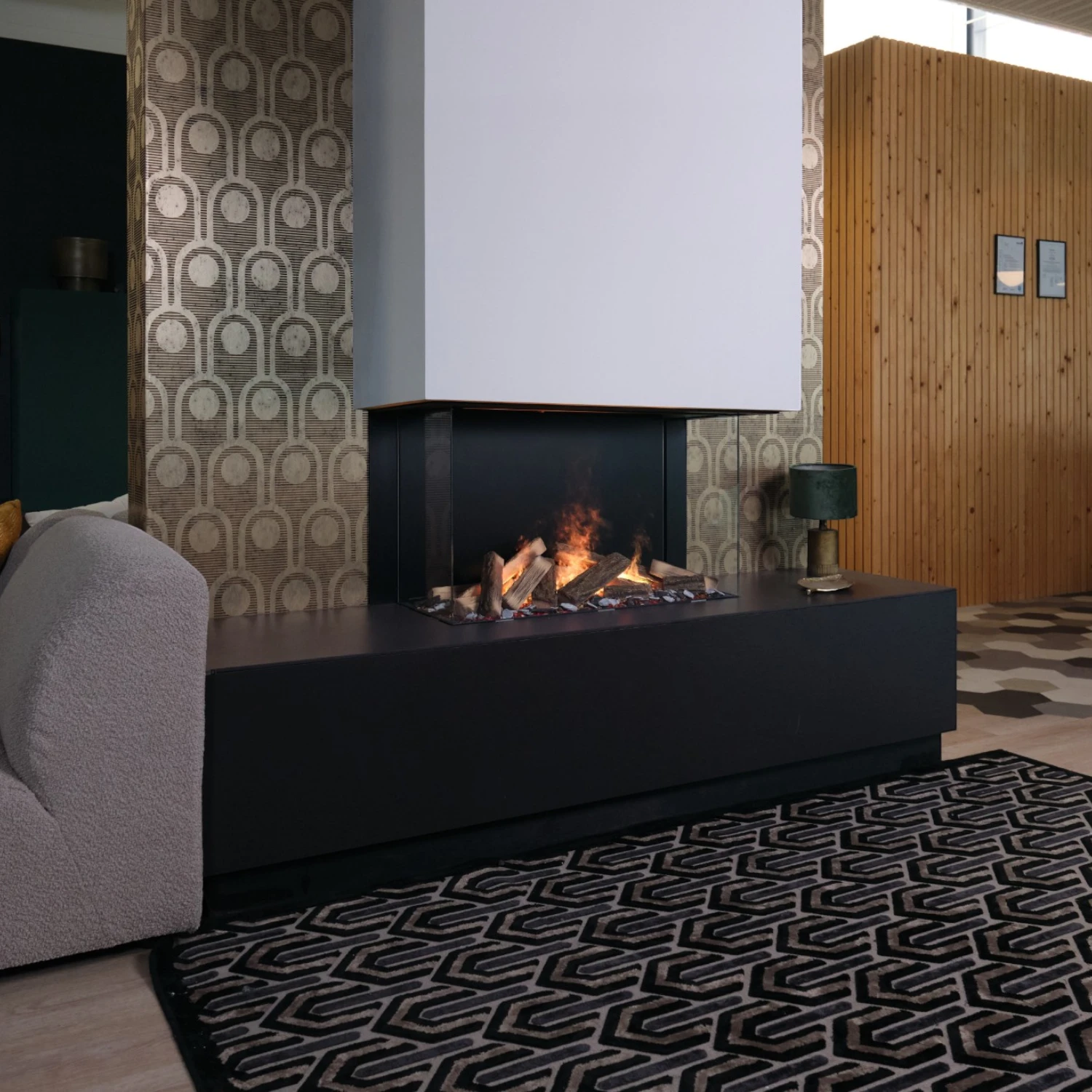 e-MatriX 800-500 III - Chimenea de vapor de agua