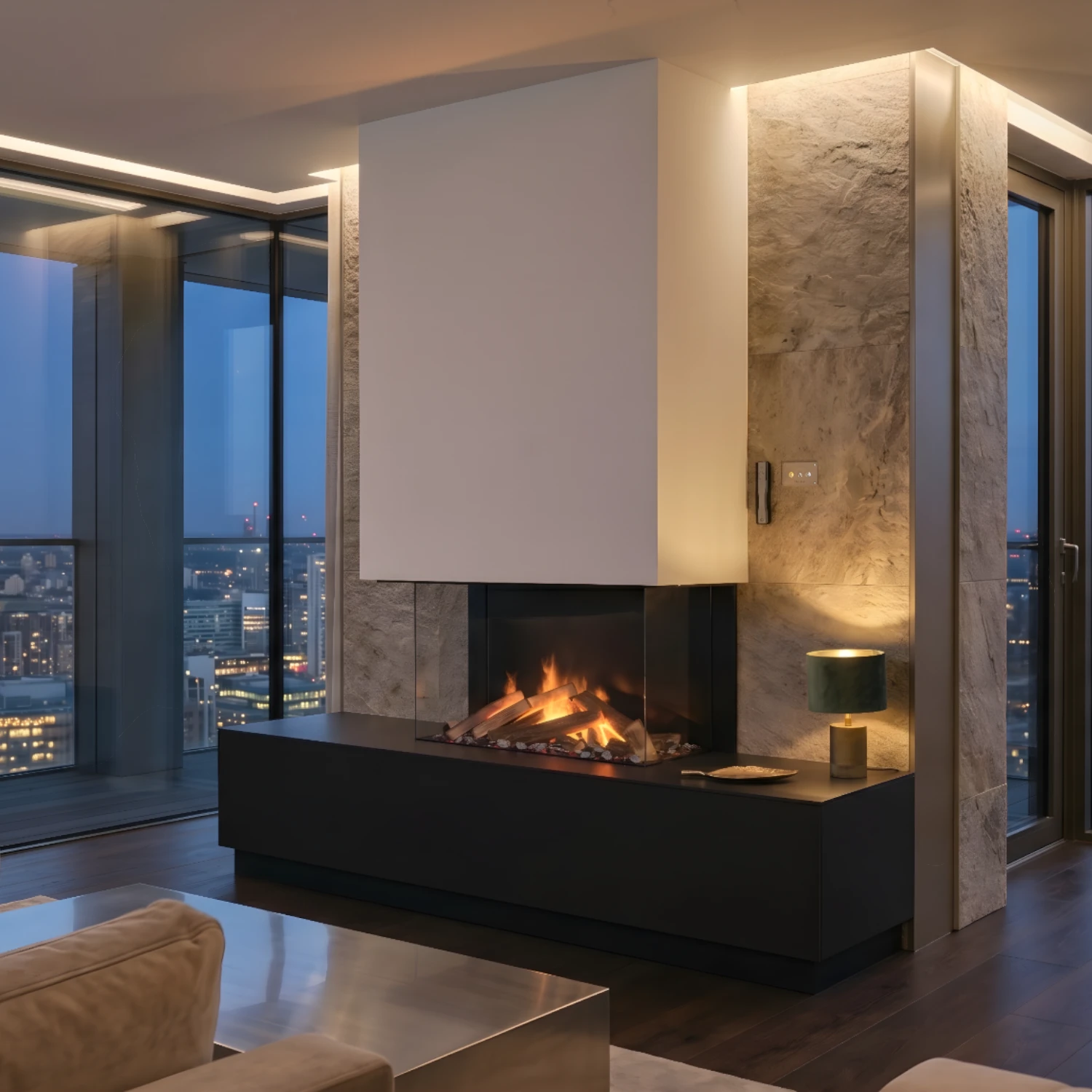 e-MatriX 800-500 III - Chimenea de vapor de agua