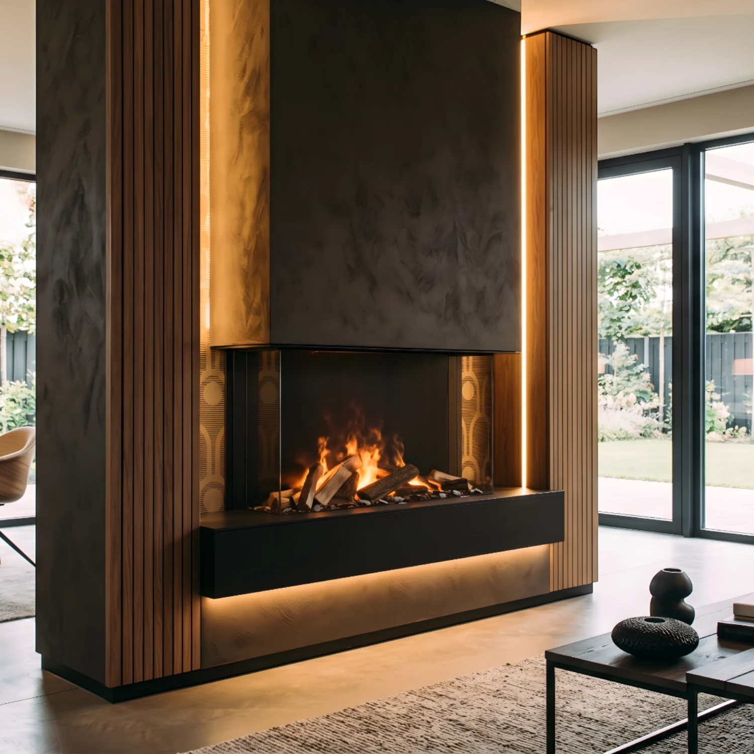 e-MatriX 800-500 III - Chimenea de vapor de agua